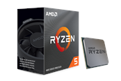 CPU - AMD Ryzen 5 4500 Wraith Stealth CPU - 6 kerner - 3.6 GHz - AMD AM4 - AMD Boxed (med køler) - 100-100000644BOX