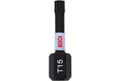 Bor & bits - Bosch Impact Control Screwdriver Bits T15 25 mm 2 pcs. - 2608522473