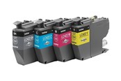 Blæk, Toner & Forbrugsstoffer - Brother LC 422 Value Pack - (Black Yellow Cyan Magenta) Ink - LC422VAL