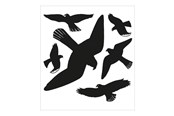 Boligindretning - HERMA decoration adhesive - 30 x 30 cm - black - film - 5999