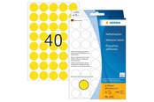 Papir, Fotopapir og Etiketter - HERMA labels - matte - 1280 label(s) - 19 mm round - 2251