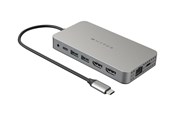 Dockingstation - Hyper Drive Dual - 4K HDMI - 10-in-1 USB-C Hub - 100 W PD - HDM1H-GL