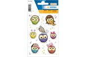 Hobby artikler - HERMA Stickers cute owls Transpuffy - 15399