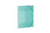 Mapper og Clipboards - HERMA Elasticated folder A3 PP translucent turquoise - 19584