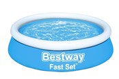 Pools og Badebassiner - Bestway Fast Set  6'x20"/ 1.83m x 51cm pool - 57392