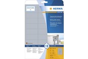 Papir, Fotopapir og Etiketter - HERMA Rating plate labels silver A4 63.5 x 29.6 mm extremely strong adhesion weatherproof tearproof - 4592