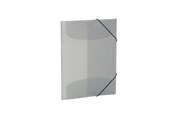 Mapper og Clipboards - HERMA Elasticated folder A3 PP translucent grey - 19586