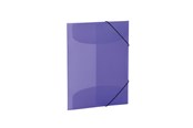 Mapper og Clipboards - HERMA Elasticated folder A3 PP translucent violet - 19585