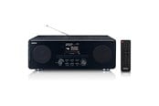DAB, netværks- og clockradio - Lenco IR DAB+ FM radio with CD BT and RC - DAB+/FM - Sort - DIR-260BK
