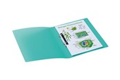 Brevordnere og Ringbind - HERMA ring binder - for A4 - translucent turquoise - 19182