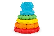 Babylegetøj - Baby Einstein Stack & Teethe™ Multi-Textured Teether Toy - BE-12356