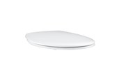 Toiletter, sæder, bideter og reservedele - Grohe Bau Ceramic toiletsæde med quick release, hvid - 39492000