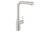 Blandingsbatterier og armaturer - Grohe Essence køkkenarmatur, Supersteel - 30270DC0