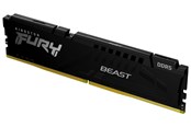 RAM - Kingston FURY Beast DDR5-5600 - 32GB - CL40 - Single Channel (1 pcs) - Intel XMP - Sort - KF556C40BB-32