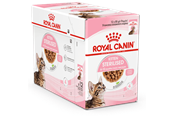 Katte - Royal Canin Kitten Sterilised Gravy 12 × 85 g - 9003579007129