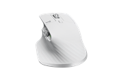 Mus - Logitech MX Master 3S Performance Wireless Mouse - Pale Grey - Ergonomisk mus - Laser - 7 knapper - Hvid - 910-006560