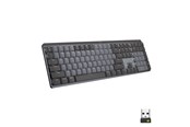 Tastatur - Logitech MX Mechanical Wireless Illuminated Performance Keyboard Graphite - Linear - ND - Tastatur - Nordisk - Sort - 920-010754