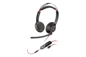 Hovedtelefoner/headset - Poly Blackwire C5220 USB-C - 207586-201