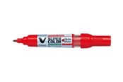 Skrive- og Tegneværktøjer - Pilot Pen V-Super Color Medium Tip Bullet Marker - Red - SCA-VSC-M-BG-R