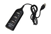 USB hub - Esperanza EA116 USB hub - USB 2.0 - 4 ports - Sort - EA116