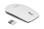Mus - Esperanza EM120W - mouse - 2.4 GHz - white - Mus - Optisk - 4 knapper - Hvid - EM120W