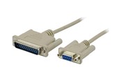 Kabler - diverse - Deltaco Modem Cable DB9 female-DB25 male 3m - DEL-34