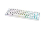 Tastatur - Deltaco GAMING WK95R Wireless - Gaming Tastatur - Tysk - Hvid - GAM-100-W-DE