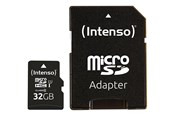 Hukommelseskort - Intenso - flash memory card - 32 GB - microSDHC UHS-I - 3424480