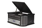 Mikrosystem - DENVER MRD-51 - Retro music system - LP - CD - FM - DAB - Black - MRD-51BLACK