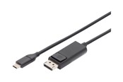 Skærmkabel - DIGITUS - DisplayPort cable - USB-C to DisplayPort - 2 m - AK-300333-020-S