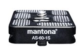 Stativ tilbehør - mantona AS-60-1S Quick Release Plate - 21462