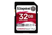 Hukommelseskort - Kingston Canvas React Plus V90 SD - 300MB/s - 32GB - SDR2/32GB