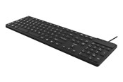 Tastatur - Deltaco Rubberized Keyboard Silicone Full Size (Nordic) - Tastatur - Nordisk - Sort - ST-IKB002