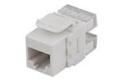 Netværkstilbehør - Deltaco MD110 UTP CAT6 Keystone Connector 180 degree Tool Free - MD110