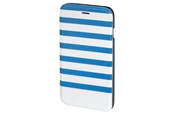 Mobil - Covers & Cases - Hama "Stripes" Booklet Case for Apple iPhone 6/6s blue/white - 138289