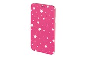 Mobil - Covers & Cases - Hama "Luminous Stars" Booklet Case for Apple iPhone 6/6s pink/white - 138288