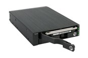 Harddisk - tilbehør - FANTEC MR-25DUAL - storage mobile rack - SATA 6Gb/s / SAS 6Gb/s - 2512