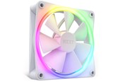 Kabinet Køler - NZXT F140 RGB - White - Kabinet køler - 140mm - Hvid med RGB - 33 dBA - RF-R14SF-W1