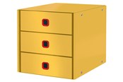 Arkivering & Opbevaring - Leitz Click & Store Cosy skuffekabinet (3 skuffer) Varm gul - 53680019