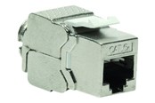 Netværkstilbehør - LogiLink Cat.6A Keystone Jack STP AWG 22-26 toolless 16 mm width - NK4003