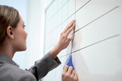 Konference & Præsentation - Nobo Gittertape selvklæbende sort 1.5mmx10m - 1901120