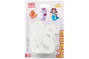 Kreativt Legetøj - Hama Iron on bead plates - Mermaid Seahorse Hexagon - 4575