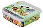 Kreativt Legetøj - Hama Bead Set Maxi - Wild Animals 600 pcs - 8751