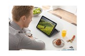 Tastatur - Logitech Folio Touch - Tastatur & Folio sæt - Fransk - Grå - 920-009958