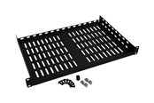 Rack skabe - Tripp Lite Rack Enclosure Cabinet Cantilever Fixed Shelf 40lb Capacity 1URM - rack shelf - 1U - SRSHELF2P1U