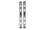 Rack skabe - Tripp Lite 42U Rack Enclosure Server Cabinet Vertical Cable Management Bars - rack cable management panel - SRVRTBAR