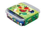 Kreativt Legetøj - Hama Beads - Maxi - 600 beads and 1 pegboard in box - Green - 8740