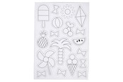 Hobby artikler - Creativ Company Color your own Magnets - Summer - 51236