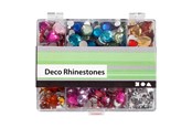 Kreativitet & Hobbyartikler - Creativ Company Rhinestones in Storage Box 300st. - 52315