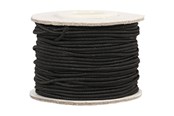 Hobby artikler - Creativ Company Elastic Thickness 1mm Black 25m - 41033